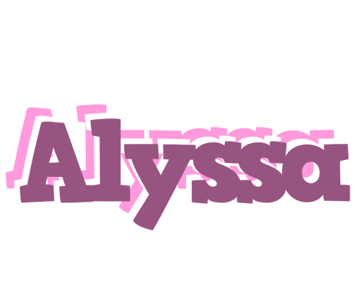 Alyssa relaxing logo