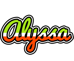Alyssa superfun logo