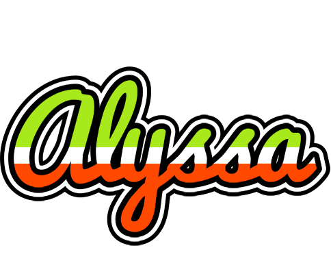 Alyssa superfun logo