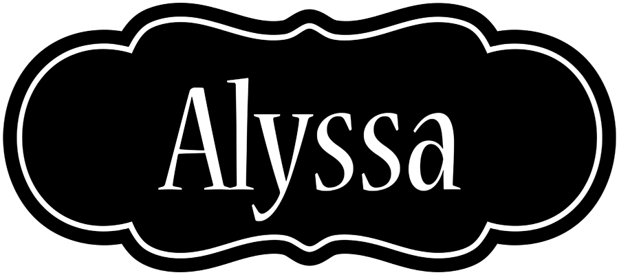 Alyssa welcome logo