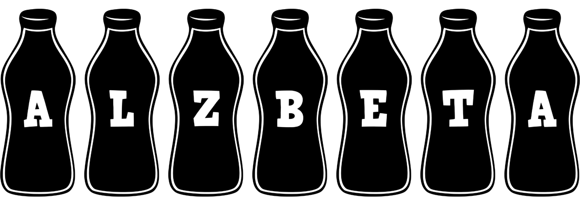 Alzbeta bottle logo