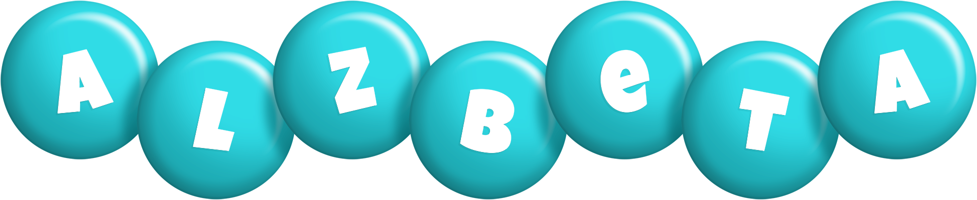 Alzbeta candy-azur logo