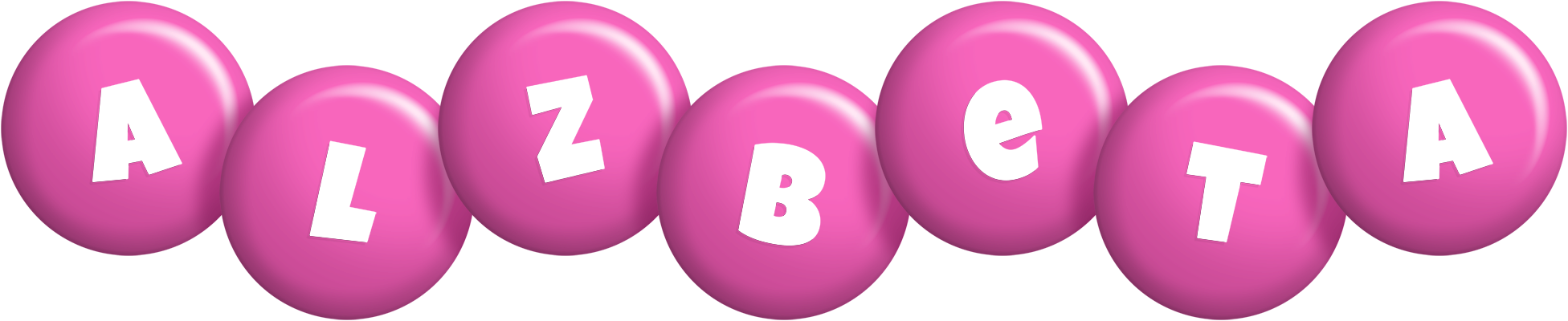 Alzbeta candy-pink logo