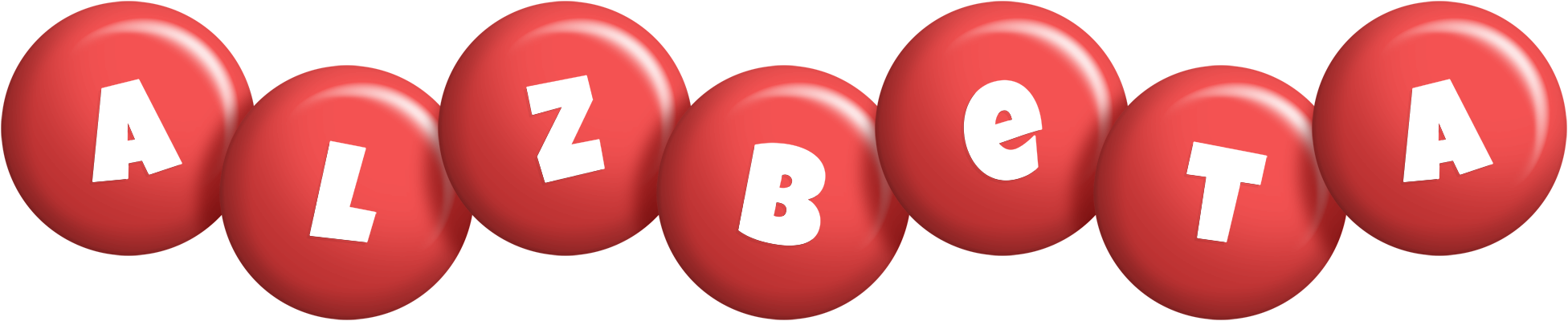 Alzbeta candy-red logo