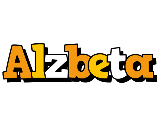 Alzbeta cartoon logo