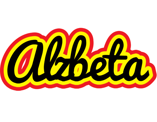 Alzbeta flaming logo