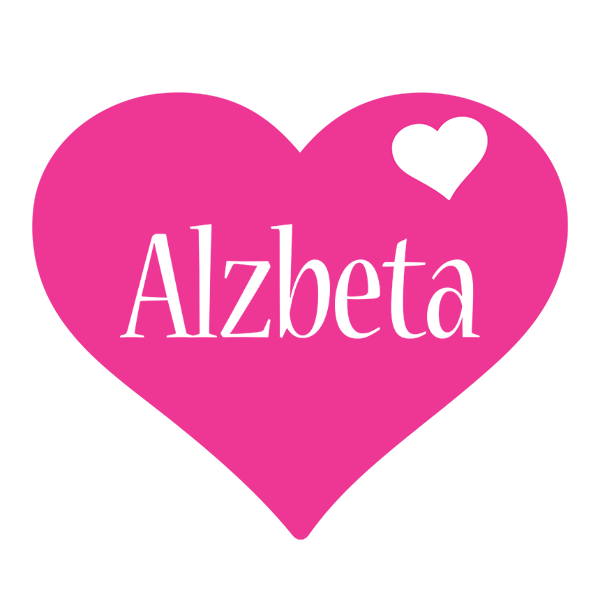 Alzbeta love-heart logo
