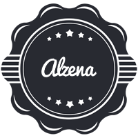 Alzena badge logo