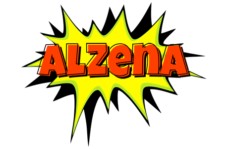 Alzena bigfoot logo