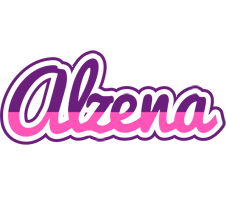 Alzena cheerful logo