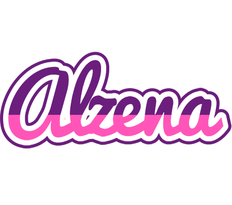 Alzena cheerful logo