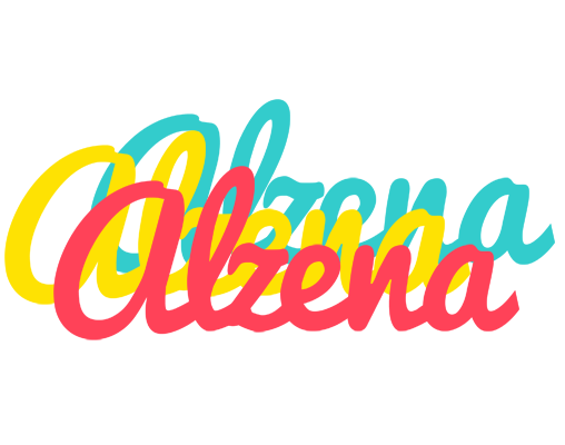 Alzena disco logo