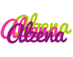 Alzena flowers logo