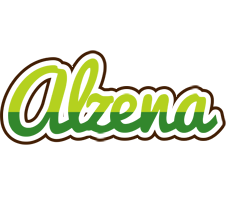 Alzena golfing logo