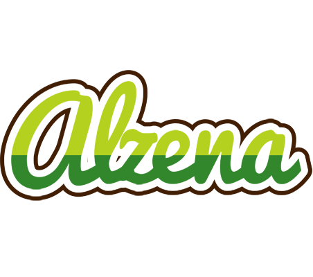 Alzena golfing logo