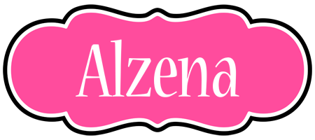 Alzena invitation logo