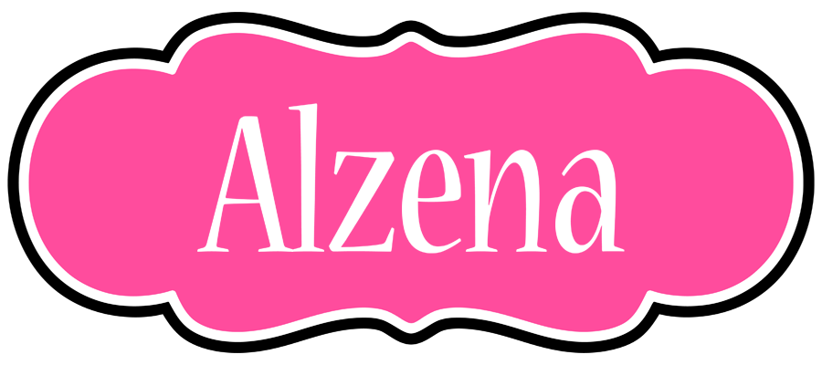 Alzena invitation logo