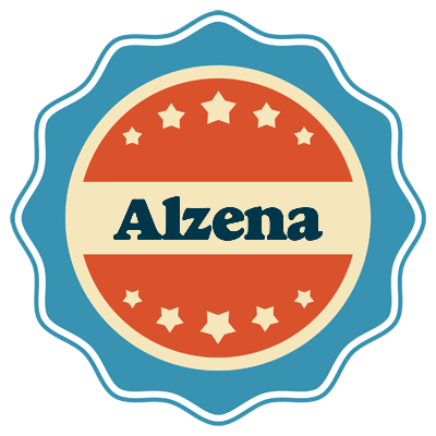 Alzena labels logo
