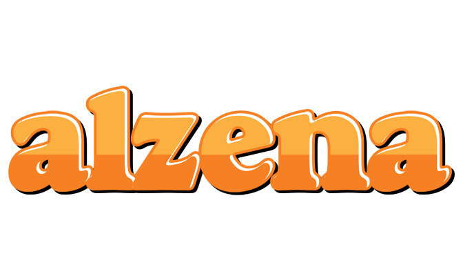Alzena orange logo