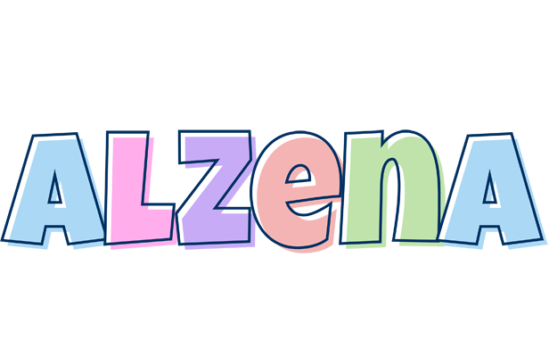 Alzena pastel logo