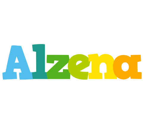 Alzena rainbows logo