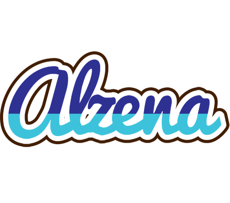 Alzena raining logo