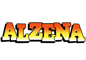 Alzena sunset logo