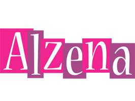 Alzena whine logo