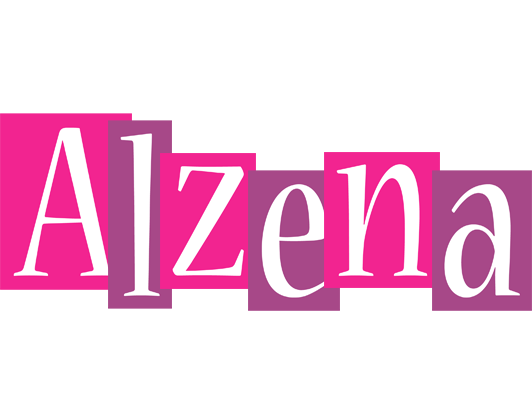 Alzena whine logo