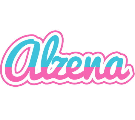 Alzena woman logo