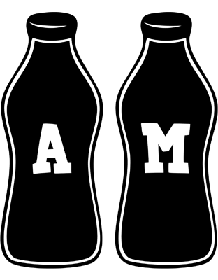 Am bottle logo