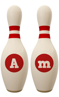 Am bowling-pin logo