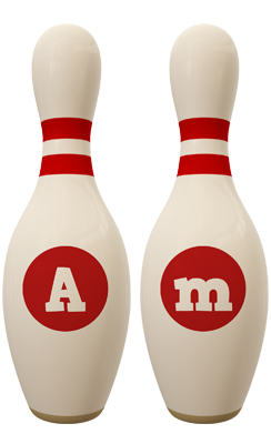 Am bowling-pin logo