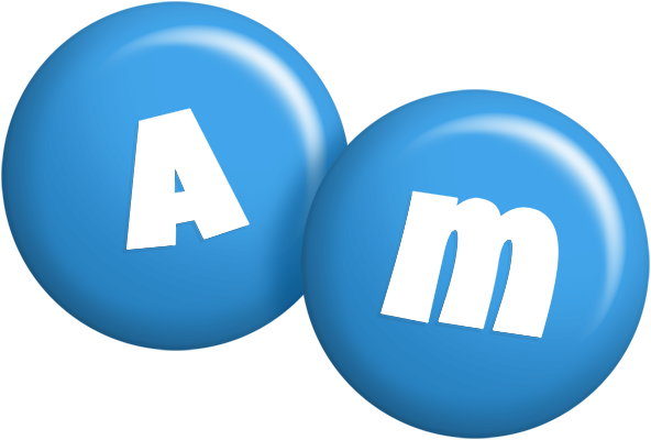 Am candy-blue logo