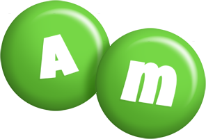 Am candy-green logo