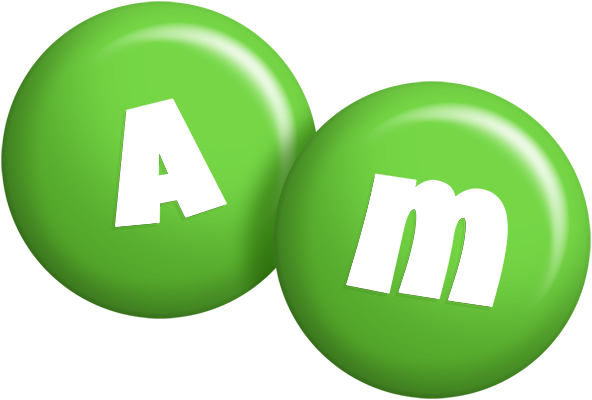 Am candy-green logo
