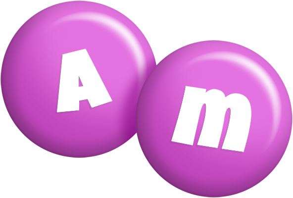 Am candy-purple logo