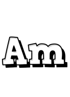 Am snowing logo