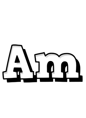 Am snowing logo