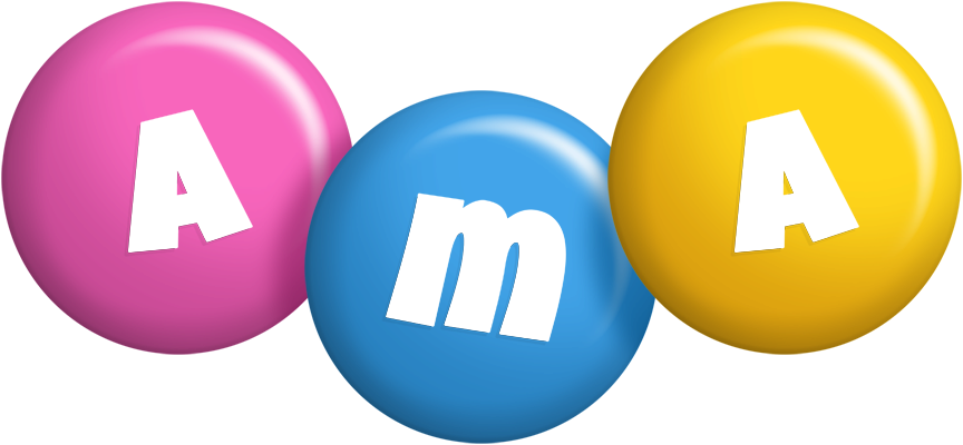 Ama candy logo