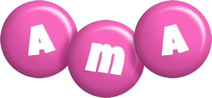 Ama candy-pink logo