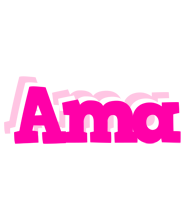 Ama dancing logo