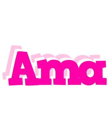 Ama dancing logo