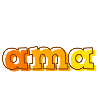 Ama desert logo