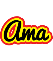 Ama flaming logo