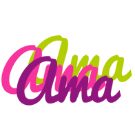 Ama flowers logo