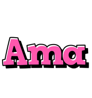 Ama girlish logo