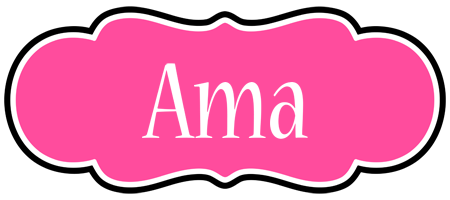 Ama invitation logo