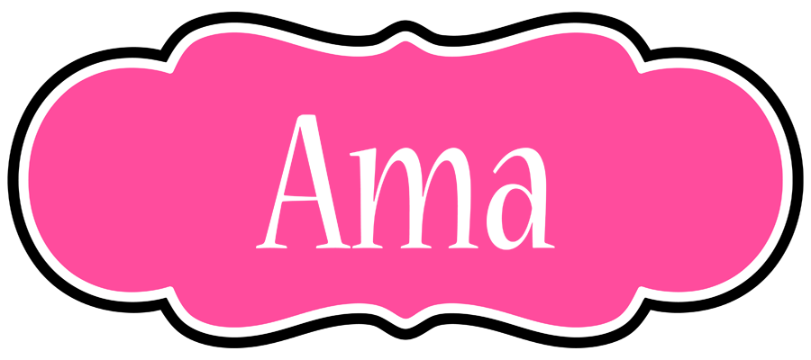 Ama invitation logo