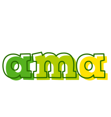 Ama juice logo